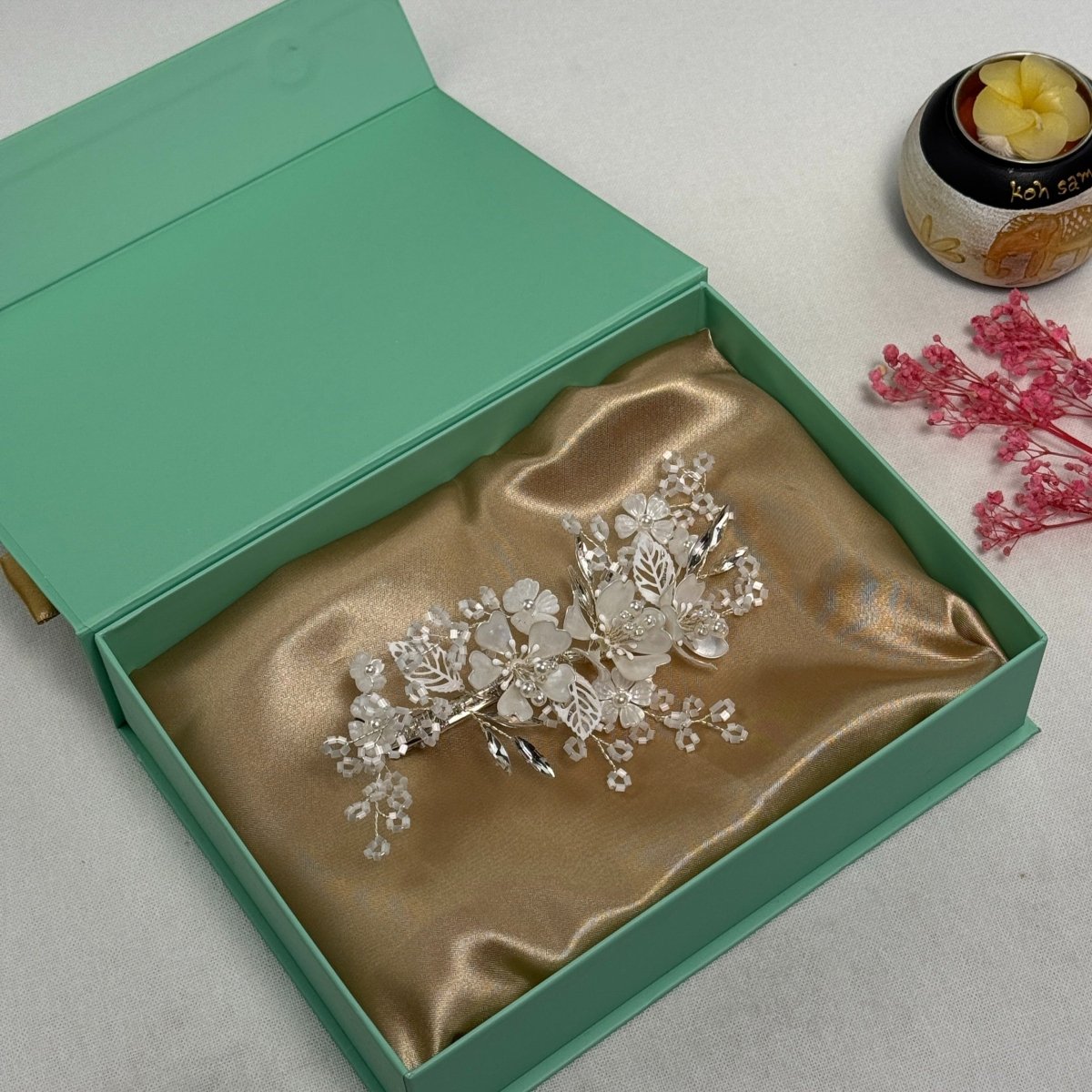 Alyssum Hair Piece - Opulent Echoes -
